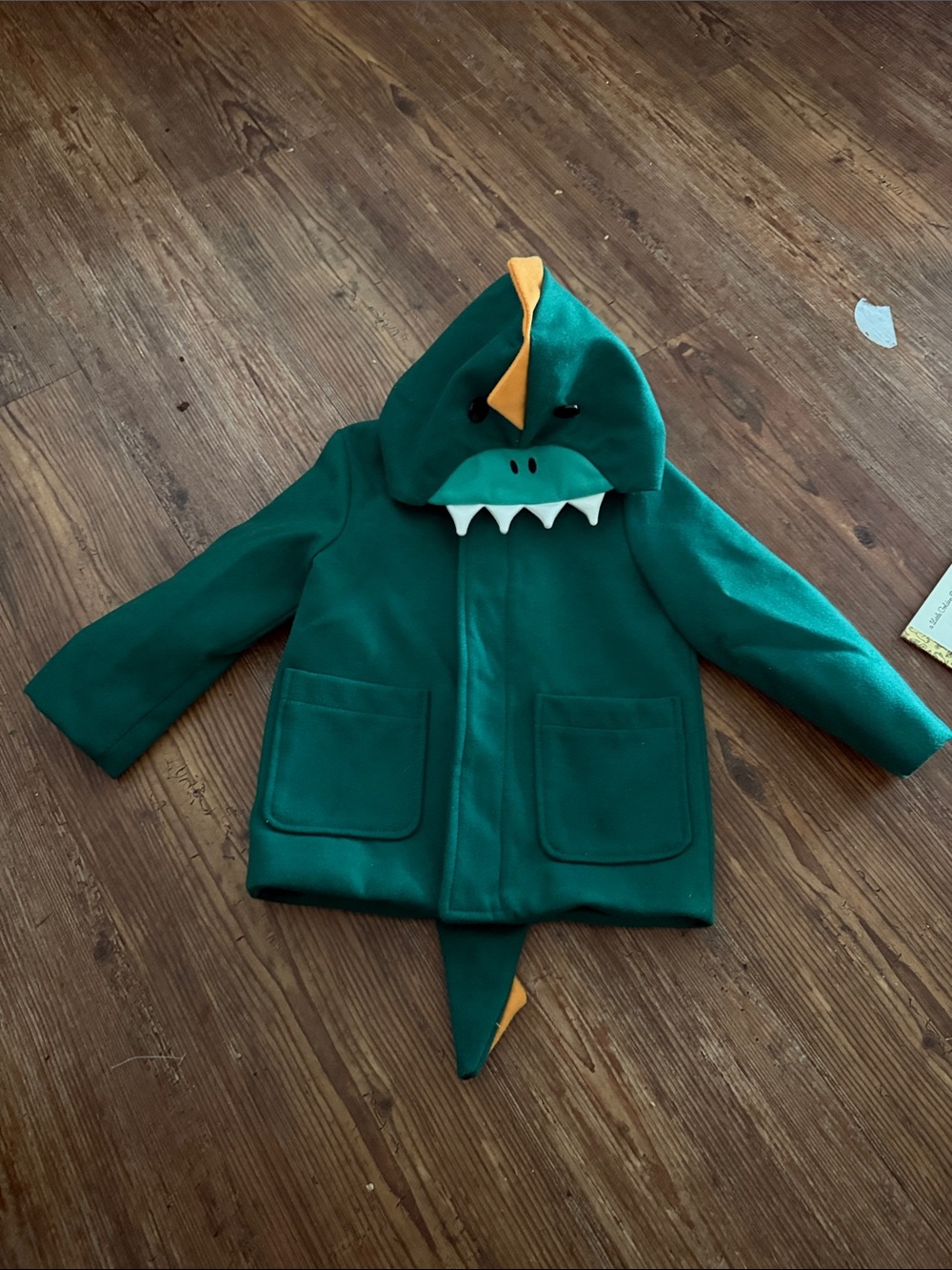 Dinosaur 3t darling coat with TAIL cat and jack